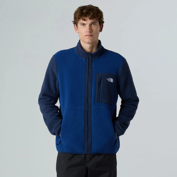 The North Face Erkek YUMIORI FULL ZIP POLAR NF0A883R8Z41 - Resim 5