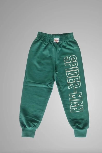 Örümcek Adam Yeşil Renk Erkek Çocuk Eşofman Takım - Resim 6