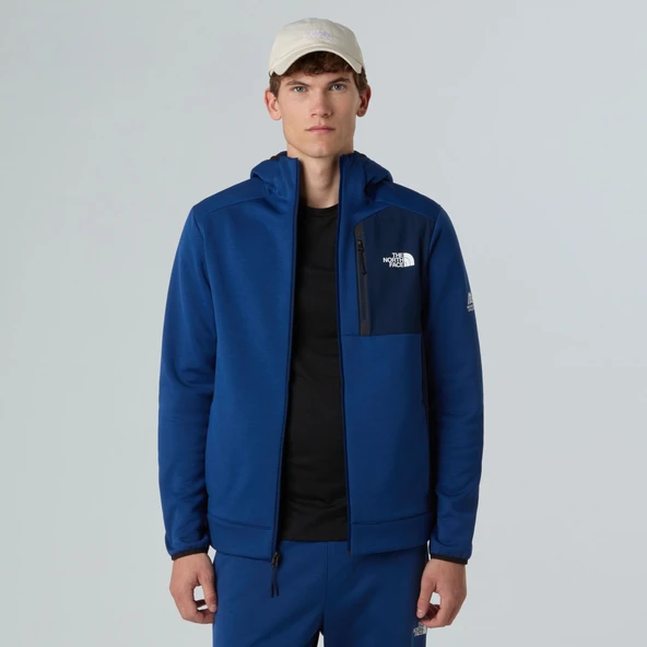 The North Face Erkek Mountain Athletics Tam Fermuarlı Kapüşonlu Polar Ceket Nf0A8Dy78Z41 - Resim 2