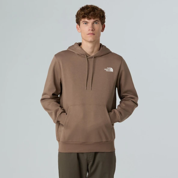 The North Face  Erkek Sımple Dome Regular Hoodıe Swetshirt NF0A89FCBOW1 - Resim 3