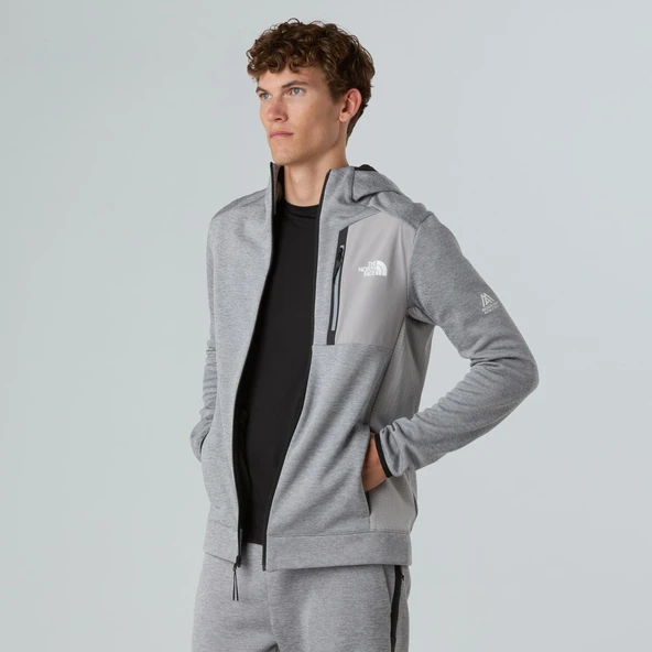 The North Face Erkek Mountain Athletics Tam Fermuarlı Kapüşonlu Polar Ceket NF0A8DY7EB91 - 6