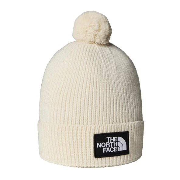 The North Face TNF LOGO BOX POM BEANIE Unisex Bere NF0A8CHFQLI1