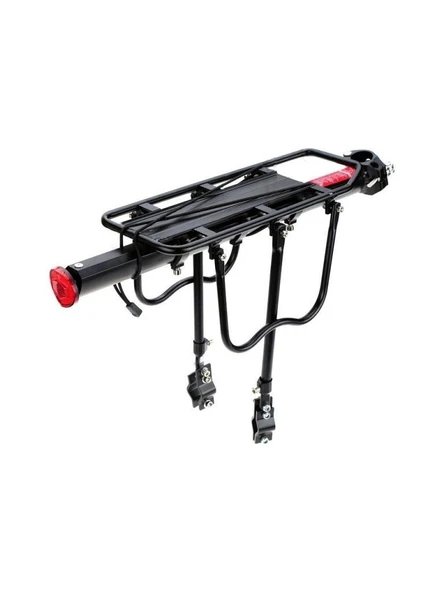 Sele borusu bağlantılı alüminyum bisiklet arka portbagaj ürün görseli