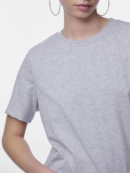 Only Pieces 17140802 0 Yaka Kadin Body - Gri - 5