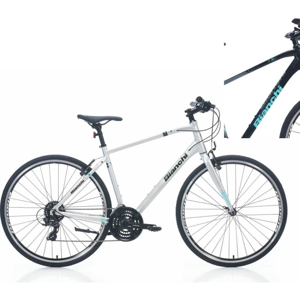 BİANCHİ T008 24 Vites V Fren Trekking Şehir Bisikleti 2025 ürün görseli