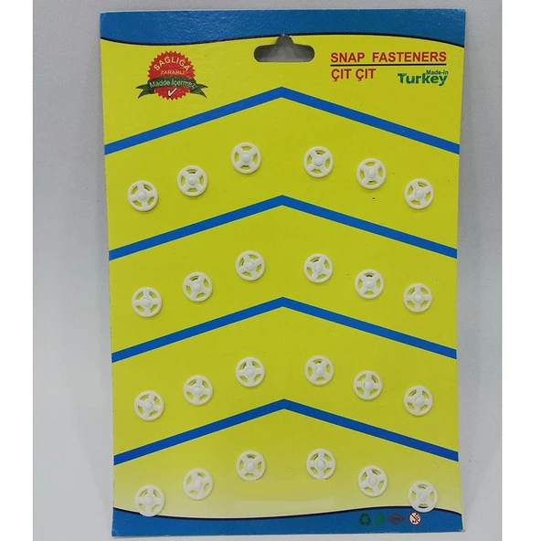 Plastik Çıtçıt 10 Mm