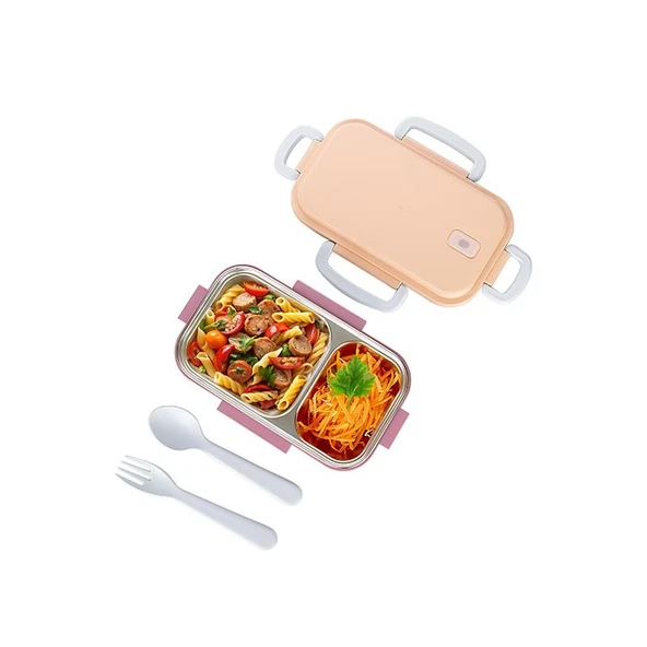 Çelik Beslenme Kabı  Benmari Model  150 x 300 ml - Resim 2