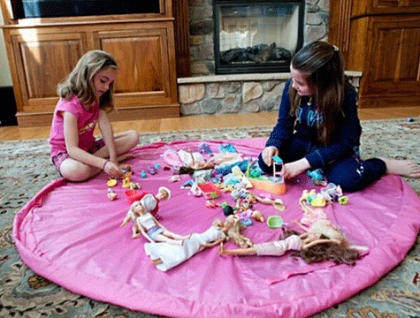 Taşınabilir Büyük Oyuncak Hurcu PEMBE