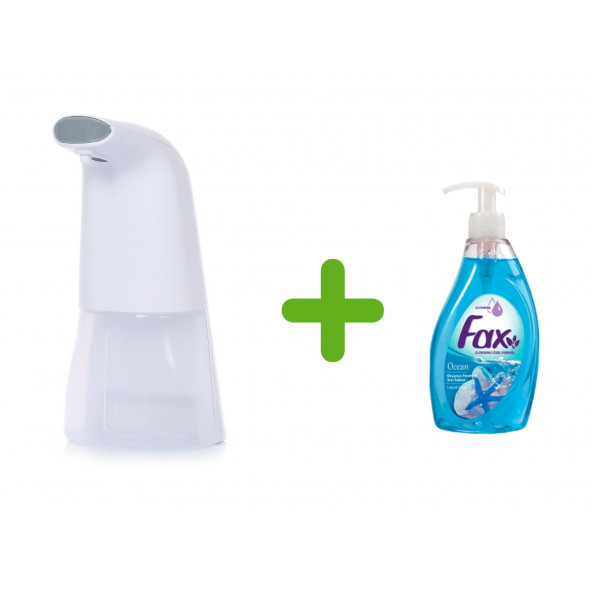 SIA-BOSP004 SENSÖRLÜ FOTOSELLİ SIVI SABUNLUK 21X5X10CM VE 1 ADET 400 ML SIVI SABUN OKYANUS KOKULU - 7