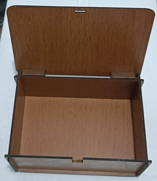 Seni Seviyorum Ahşap Hediye Kutusu Sevgiliye Hediye - 2