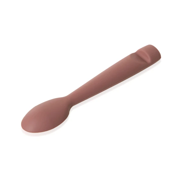 Babyjem Yumuşak Uçlu Silikon Kaşık Mocha - Resim 3