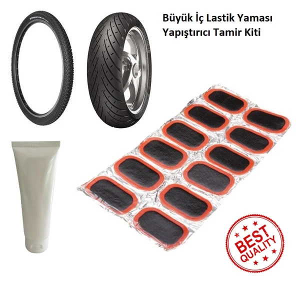 Büyük Lastik Yaması  Bisik  Motor Lastiği Yaması