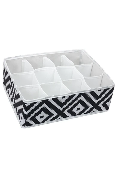 12 Bölmeli Mozaik Desen Pratik Bölmeli Çekmece Düzenleyici Organizer ürün görseli 1