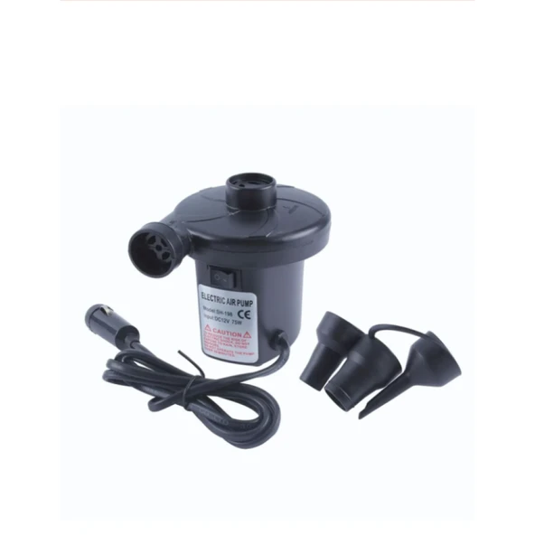 Yatak Şişirme Havuz Şişirme  Boşaltma Pompası Araç Şarj 12V - 2
