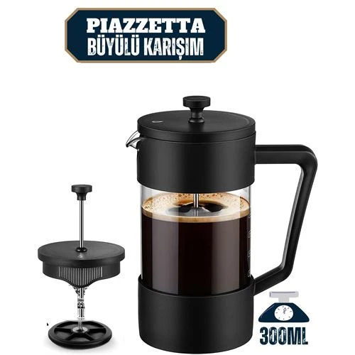 French Press 300 Ml Kahve Demleme Cihazı ürün görseli 1