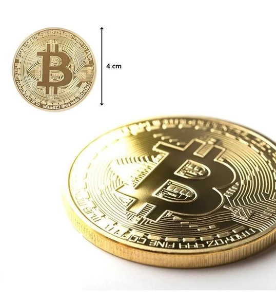 Bitcoin Madeni Hediyelik Para - 2