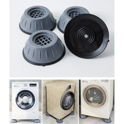 Çamaşır Makinesi Kayma Ve Titreşim Engelleyici  Gürültü Emici Aparatlar 4 Lü Set - 2