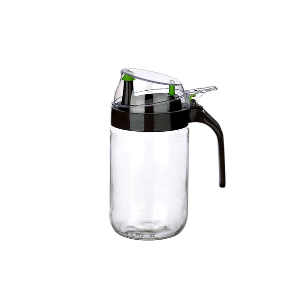 Cam Yağdanlık  Kulplu Sirkelik Sosluk 660ML - Resim 2