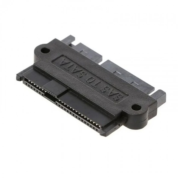 Sas to sata çevirici SFF-8482 SAS SATA 180 derece açılı dönüştürücü - Resim 4