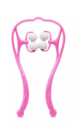 Boyun Bacak Ayak Bel Masaj Ai Çok Fonksiyonlu Manuel 4 Tekerlekli  Pembe ürün görseli