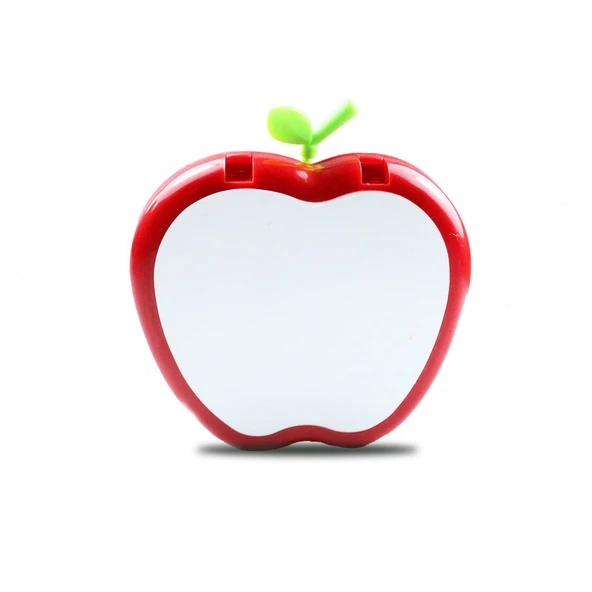 Manikür  Pedikür Seti Elma Şeklinde 4 Parça Aynalı