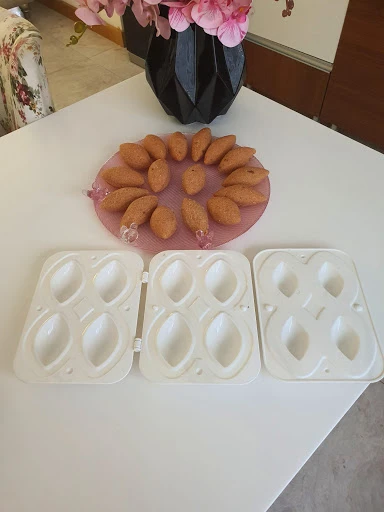 Pratik İçli Köfte  Dolgulu Kurabiye Yapma Aparatı 3 Parça ürün görseli 1