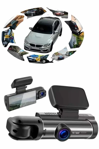 Araç Kamerası Dönebilen HD Kaliteli Video ve Fotoğraf Kaydedici - Resim 4