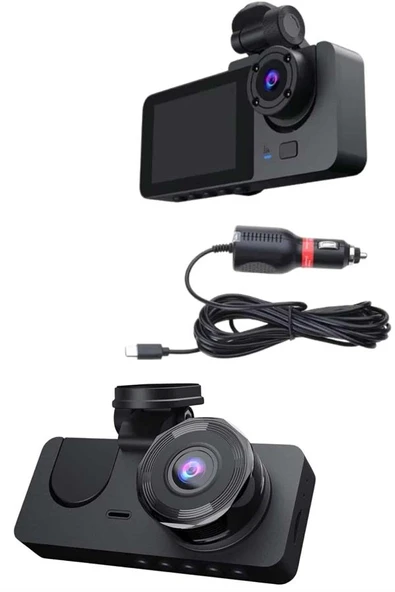 DVR Araç İçi Kamera Hareket Algılayabilen 1080P CarPlay Video Kaydedici - 5