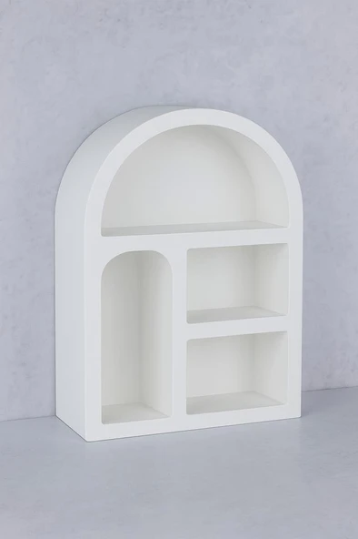 Mien Ahşap Duvara Monte Edilebilen Katlı Mutfak Rafı – Kupa ve Kavanoz Düzenleyici - Resim 4