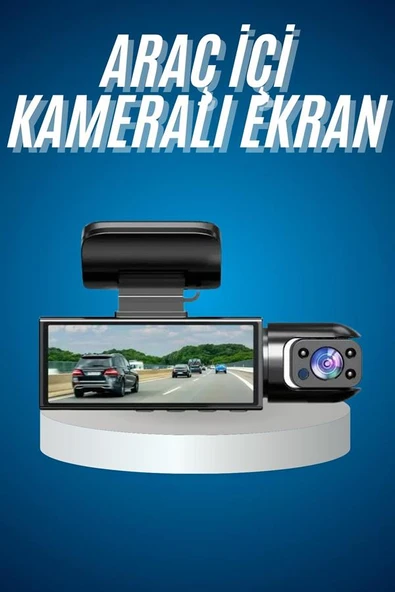 Araç Kamerası Dönebilen HD Kaliteli Video ve Fotoğraf Kaydedici - Resim 2