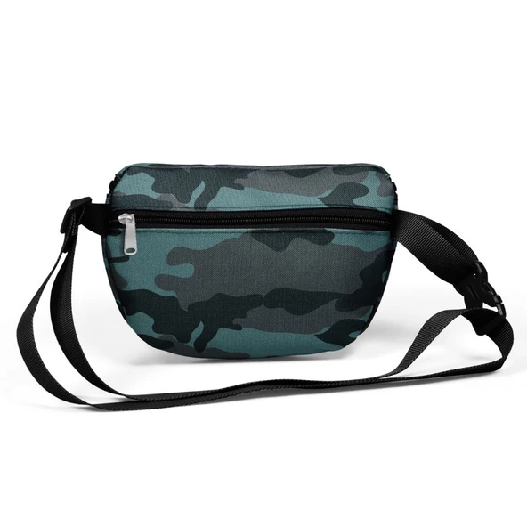 Coral High Haki Kamuflaj Desenli Bel Çantası - Çocuk, Genç, Yetişkin - Resim 2