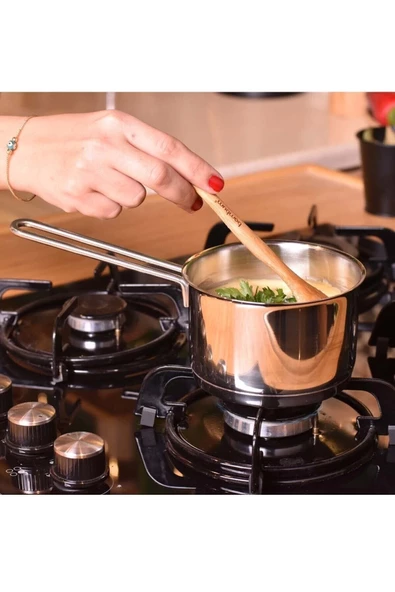 Bambum B3059 Poppy Kaçerol Sosluk Sütlük Cam Kapaklı 12cm - 2