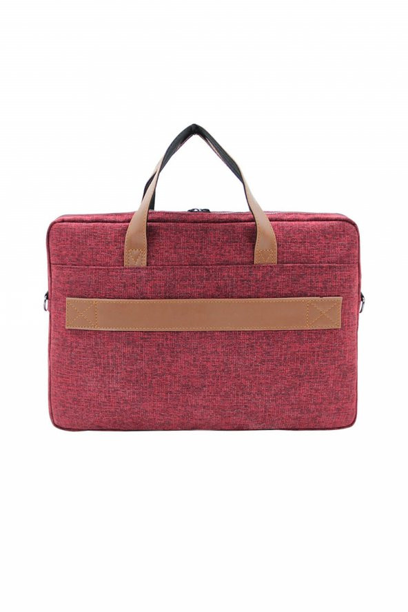 Cambridge Polo Club Bordo Kumaş Evrak Çantası 50082 - 3