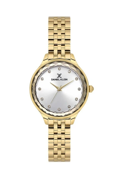 Dk102-dke.1.10868-2 Altın Kaplama Kadın Kol Saati - Resim 2