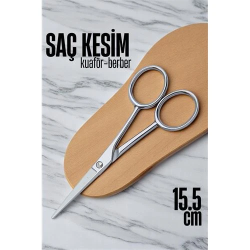 Kobalt Çelik Saç Kesim Makası Kuaför Berber Saç Kesim Makası Kuaför ekipmanları 15.5 cm
