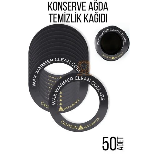 Konserve Ağda Koruyucu Karton Temizlik Kağıdı 50 Adet ürün görseli