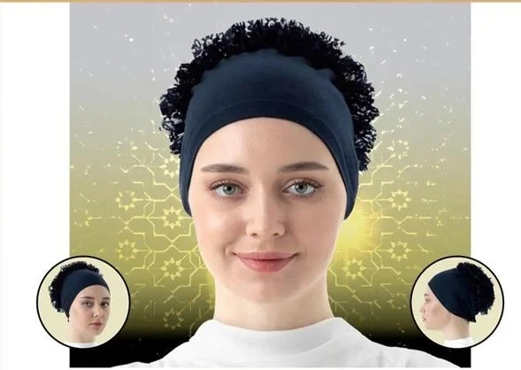 Bone Dikişli Fırfırlı Bone Bandana (5li Paket) - 2