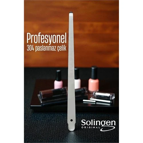 Tırnak Törpüsü Sivri Uçlu Profesyonel 304 Çelik Tırnak Törpüsü Solingen Profesyonel