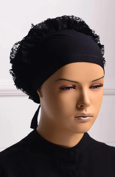 Bone Dikişli Fırfırlı Bone Bandana (5li Paket)