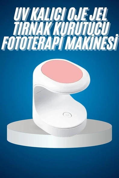 Kalıcı Oje Kurutucu UV Led Teknolojisi Taşınabilir Mini Tırnak Kurutucu - 2