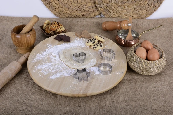 Kurabiye Kalıbı Metal Mini 4 Parça ürün görseli 1