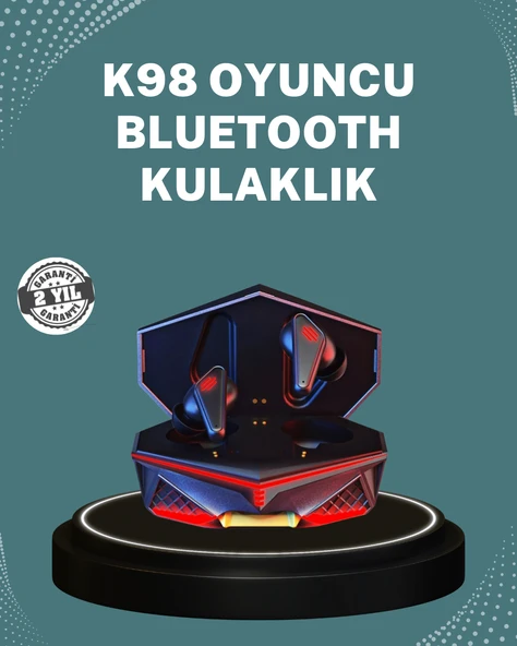 Bluetooth 5.0 Kablosuz  Kulaklık Ergonomik Tasarım ürün görseli 1