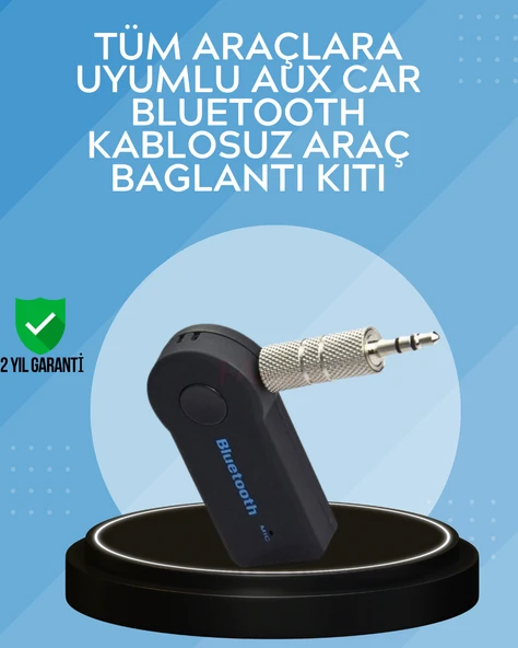 Kablosuz Bağlantı ile Müzik ve Görüşme Araç Kiti