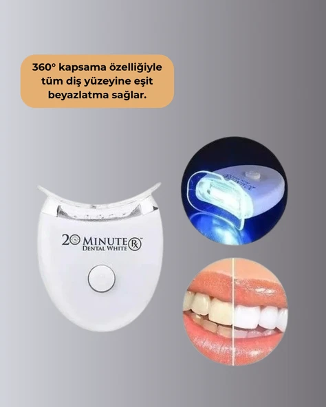 Beyazlatma Kalemli LED Diş Parlatma Seti - 3