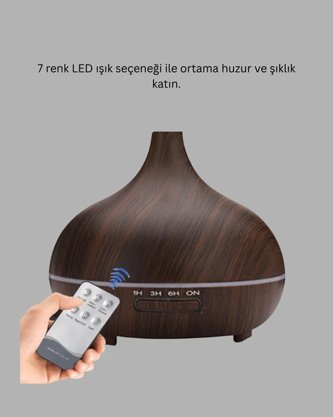 Büyük Su Hazneli Ultrasonik Difüzör ve Oda Nemlendirici - 2