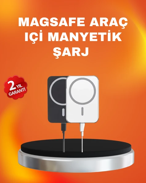 Akıllı Koruma Sistemli MagSafe Araç Tutucu 12/13/14 Uyumlu