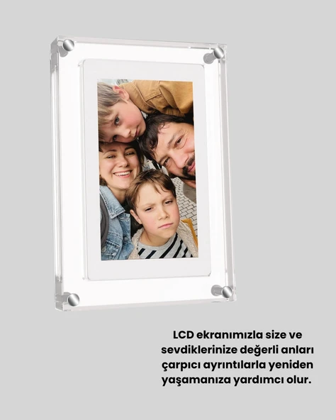 1024x600 Çözünürlüklü 7 İnç Dijital Görüntü Çerçevesi – Canlı ve Net Ekran - 2