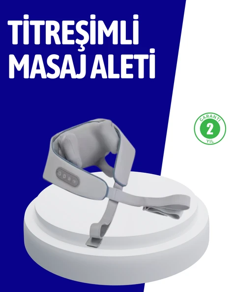 PU Deri Taşınabilir Masaj Ai | Çok Bölgeli Kullanım