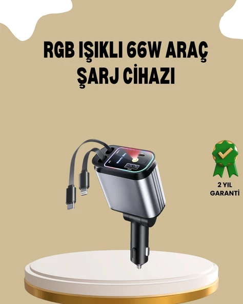 Renault, Peugeot, Citroen, Fiat Araçlar için Hızlı Şarjlı Araç Çakmaklık Adaptörü