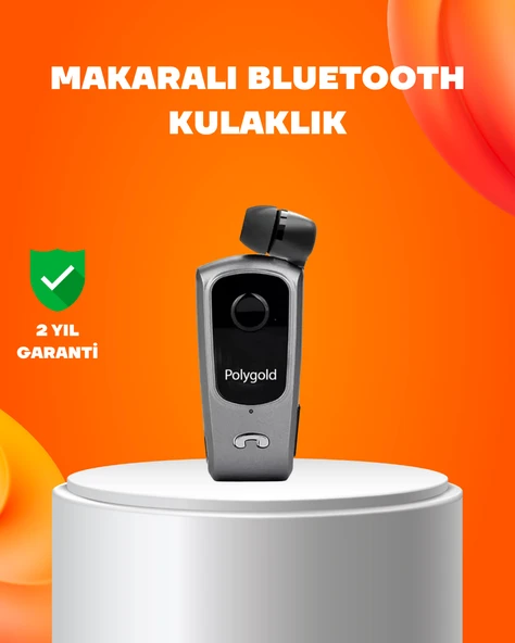 Klipsli Tasarımlı Bluetooth Kulaklık Uzun Pil Ömrü ürün görseli 1